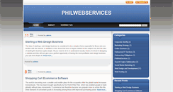 Desktop Screenshot of philippinewebservices.com